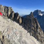 Photo of Hugues Bonnel in Supair LEAF3 in the Mont Blanc massif