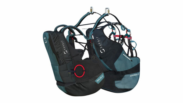 Overview pilot and passenger harnesses