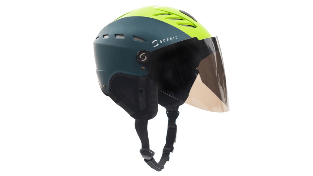 Helm mit Supair-Visier