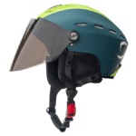 Helm Supairvisor petrol und grün seitlich