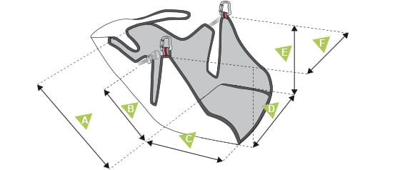 Dimensions harness