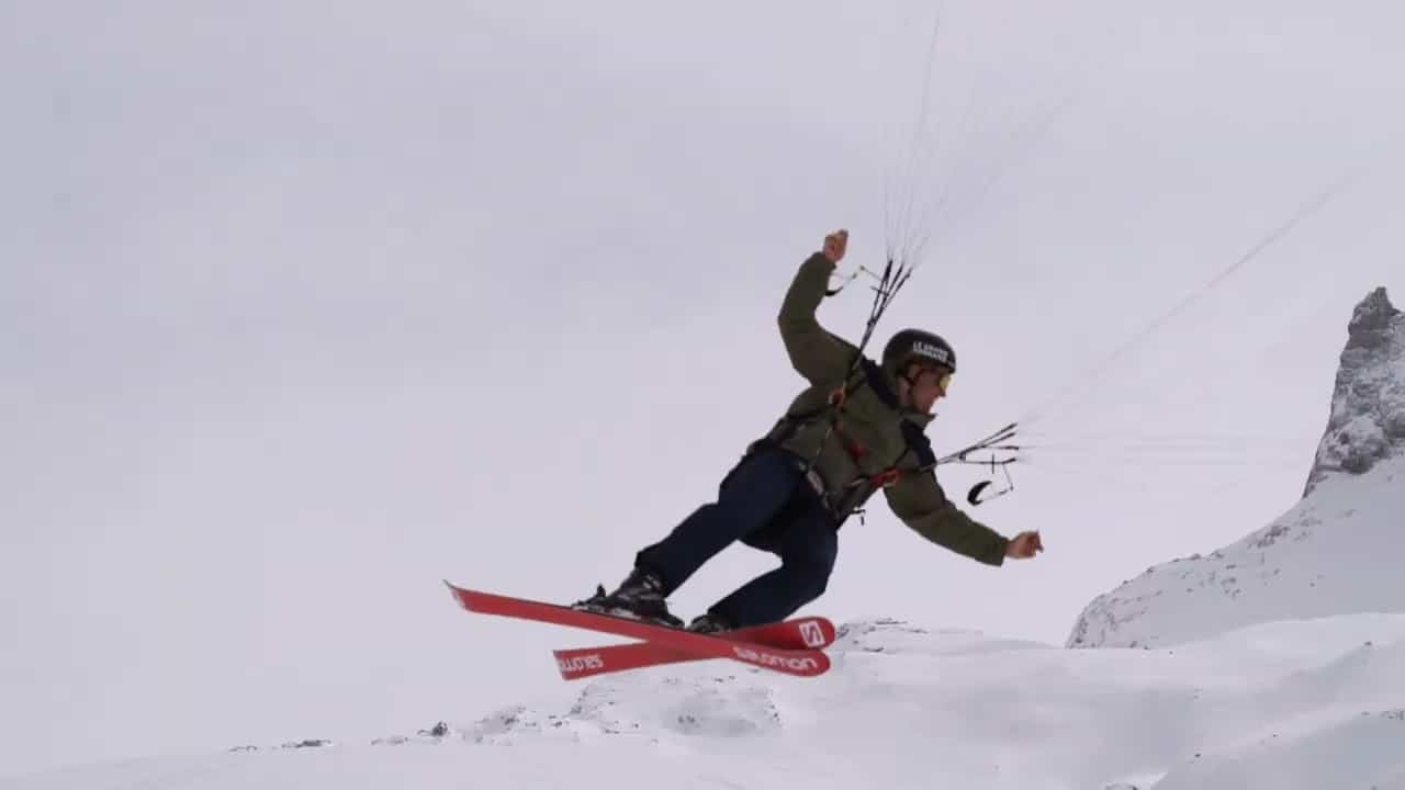 Miniature vidéo ski fun session with RADICAL4