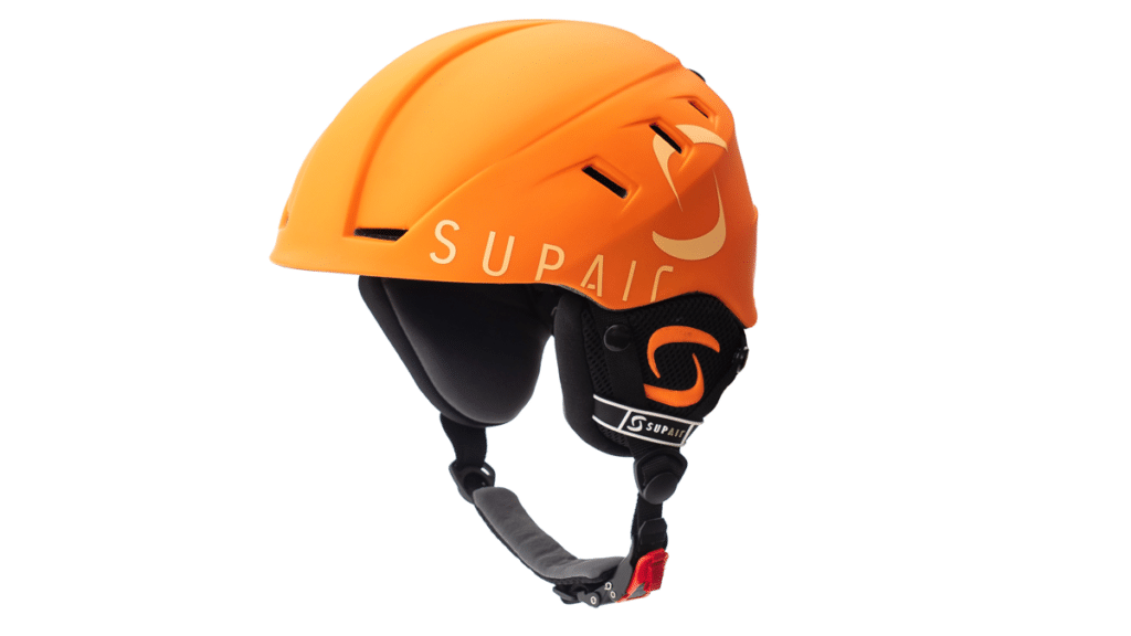 Helm Pilot Farbe orange