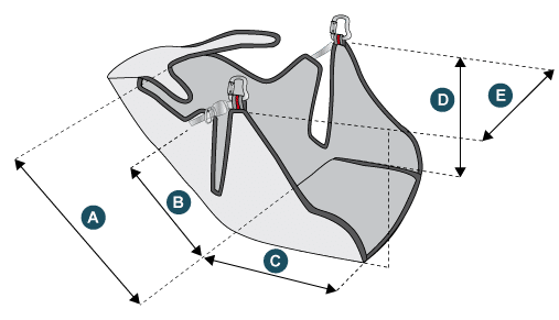 Figure of RADICAL 4's dimensions