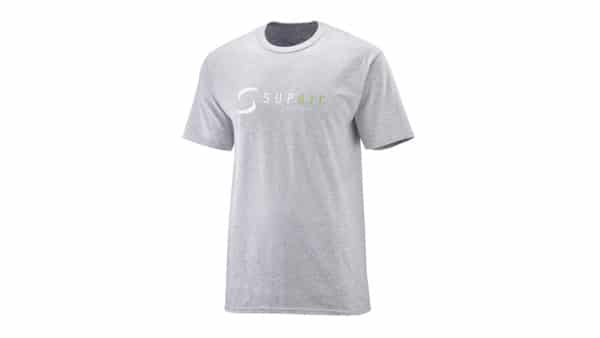 T-shirt Supair couleur gris