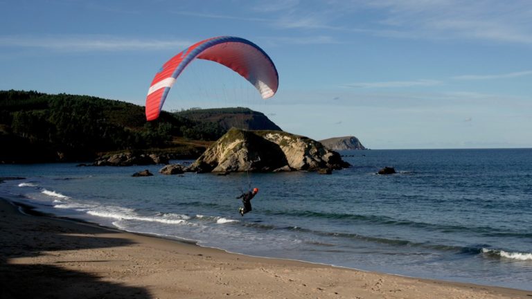 paraglider progression cross LEAF2