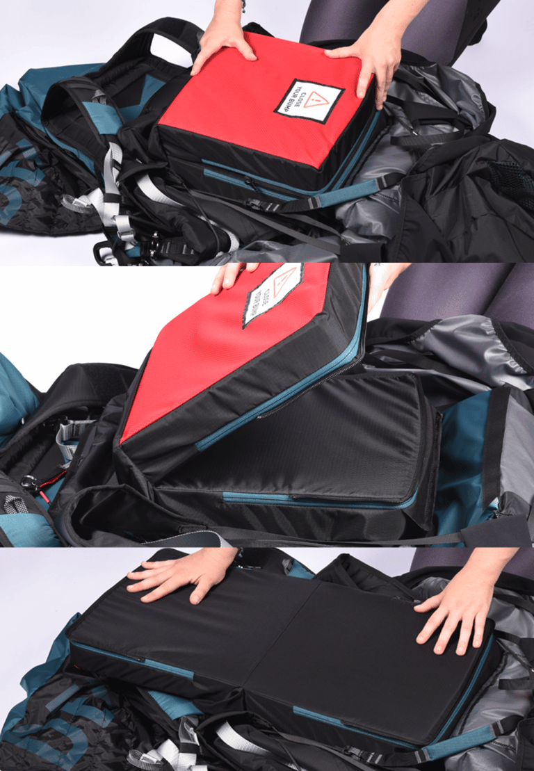 unfolding the BUMPAIR protection of the DELIGHT4 SPORT