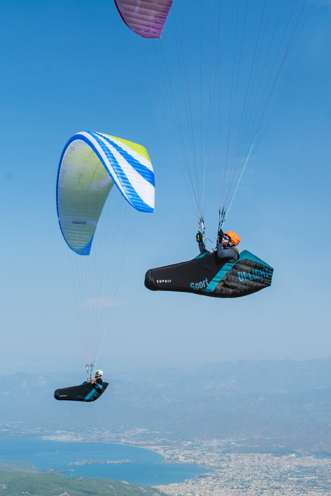 Photo of the delight4 and Delight4 sport in flight