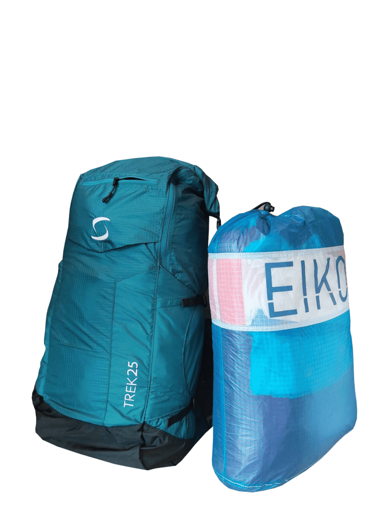 trek25 and Eiko2 bag