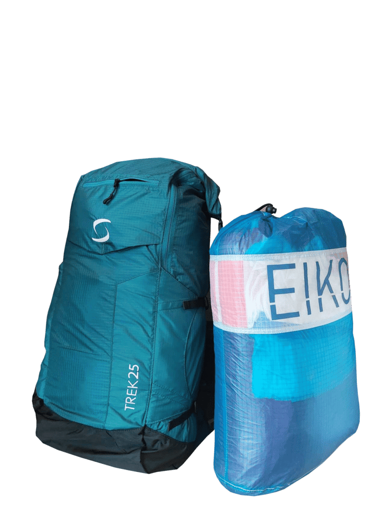 sac trek25 et Eiko2