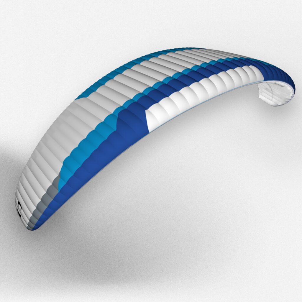 Voile supair Leaf light 3 ocean