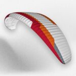 Voile supair Leaf light 3 Sunset