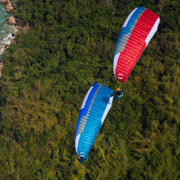 Aile De Parapente Gin Carrera L - EN-B, Charge 95-120kg - Occasion