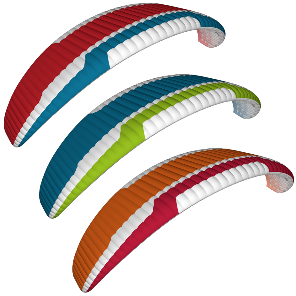 Anklickbares Bild der Farben des SORA EVO, um zur Produktseite des Zweisitzers zu gelangen