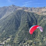 Vol dans la Vallée Blanche pour rejoindre Chamonix en Leaf3