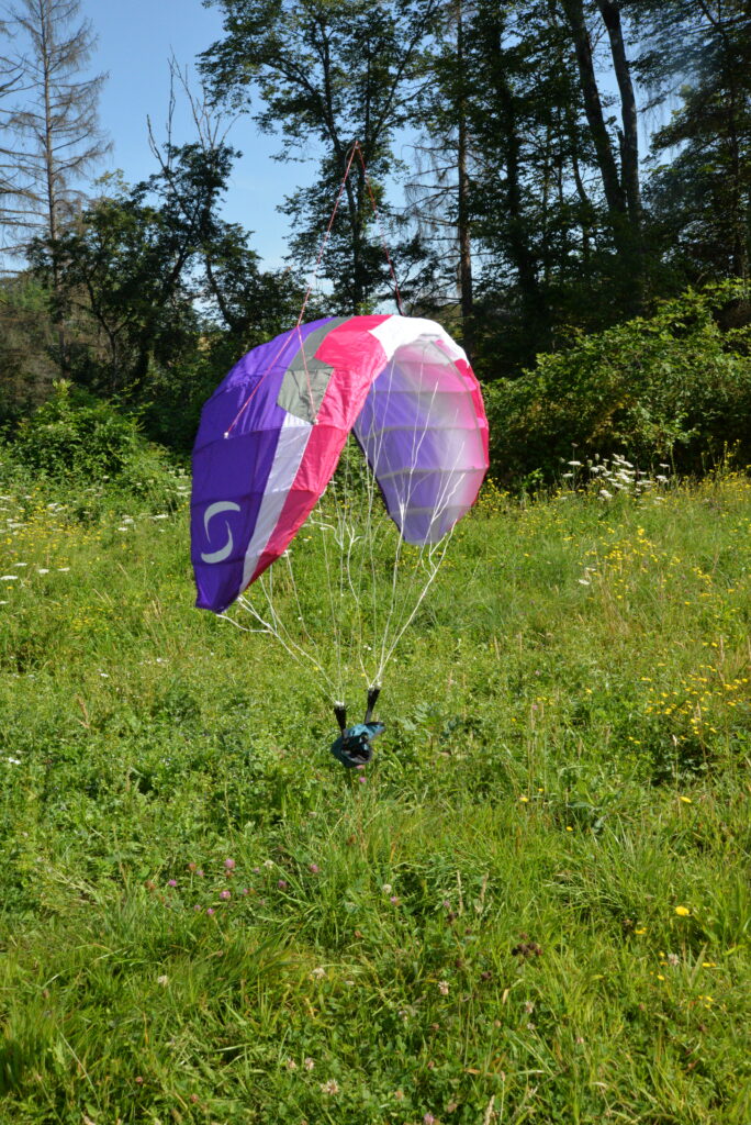 supair mini paraglider color lilac