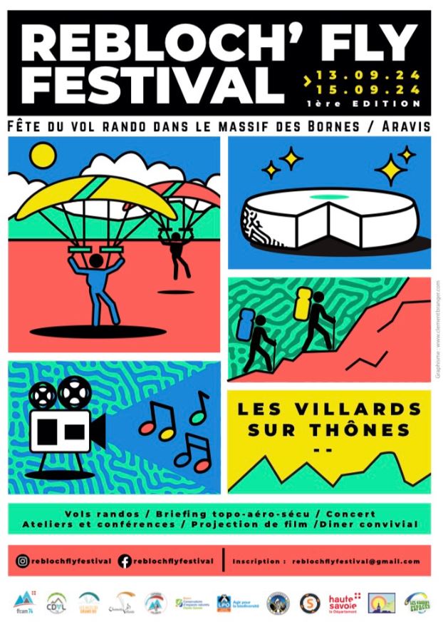 affiche de l'événement Rebloch Fly Festival