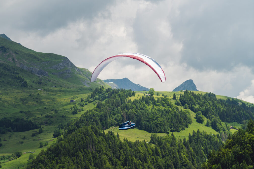 Voile légère et performante Supair WILD2 en vol