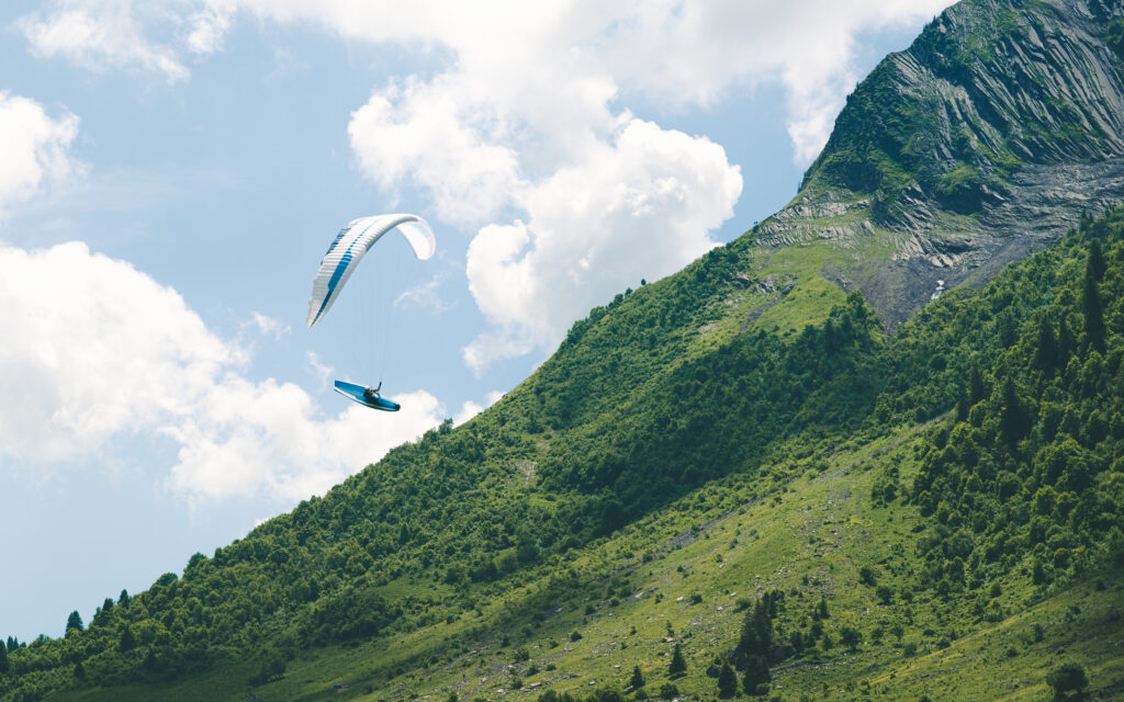 Voile légère et performante Supair WILD2 en vol