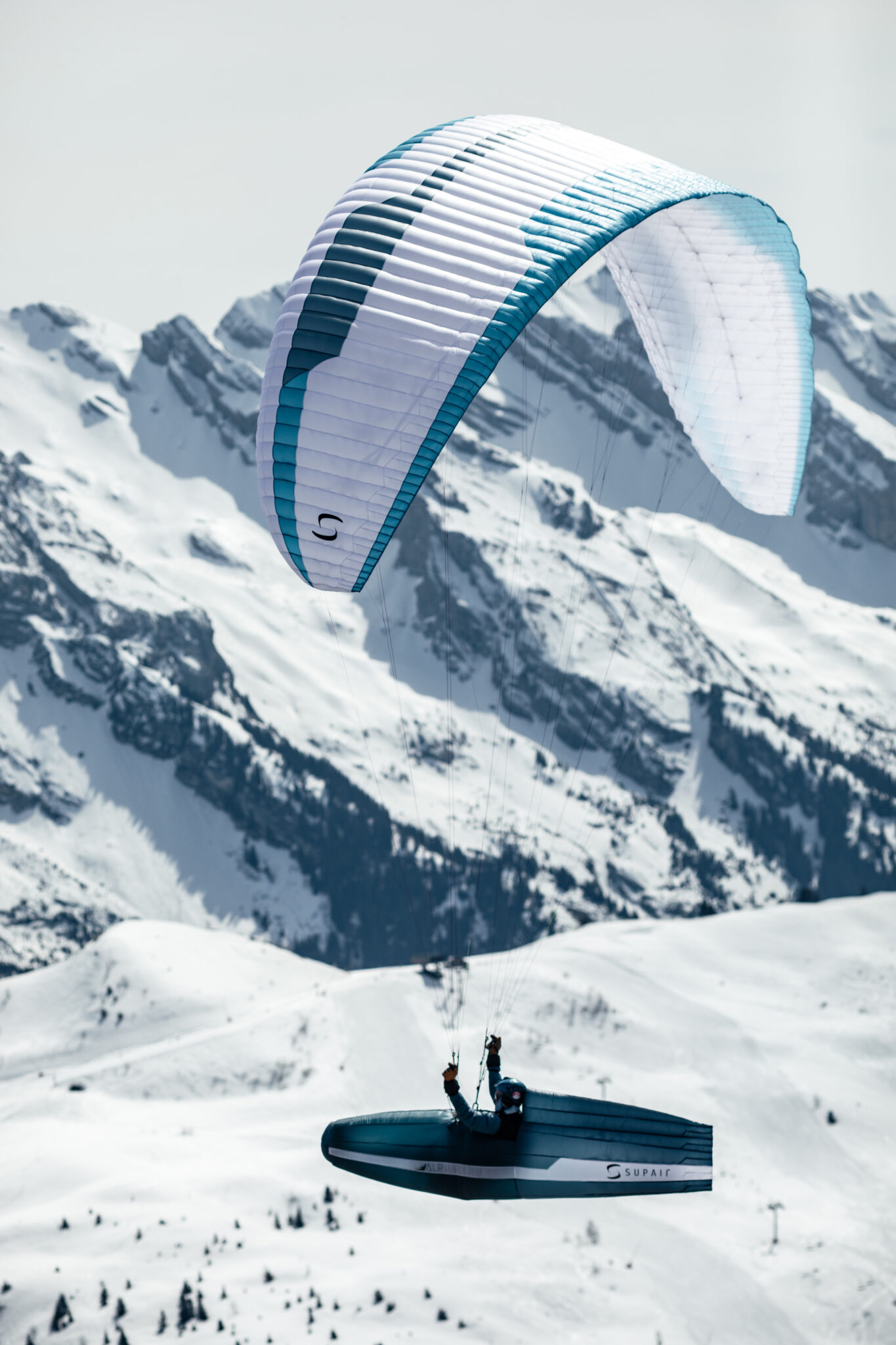 Voile légère et performante Supair WILD2 en vol