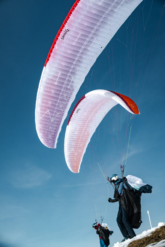 SUPAIR SAVAGE 2 voile EN-C 2.5 lignes ultralight pour le cross, le bivouac et le marche et vol