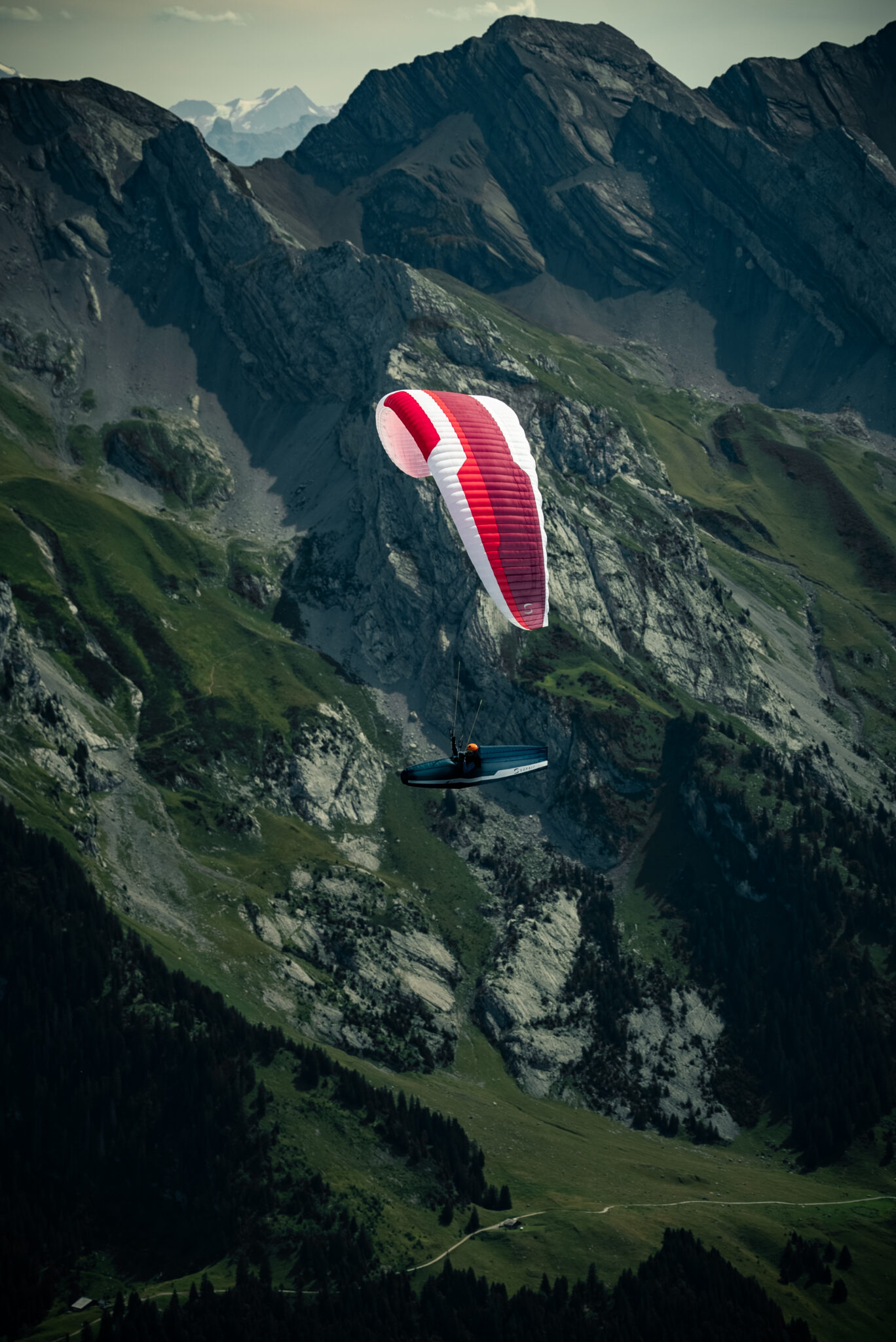 SUPAIR SAVAGE 2 voile EN-C 2.5 lignes ultralight pour le cross, le bivouac et le marche et vol