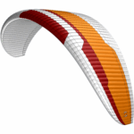 Modèle 3D de la voile SUPAIR SAVAGE 2 coloris FIRE