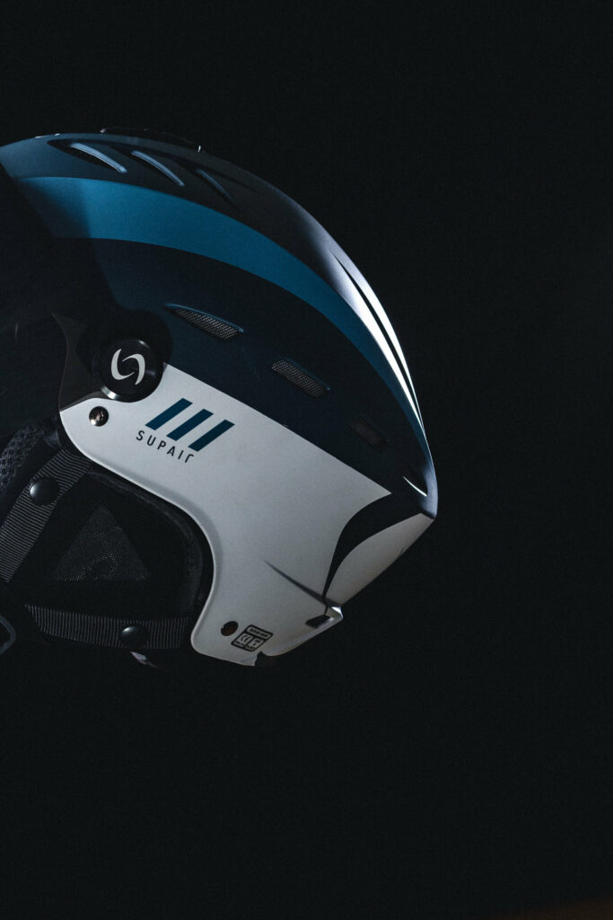 Molette de réglage à l arrière du casque SUPAIRVISOR Supair